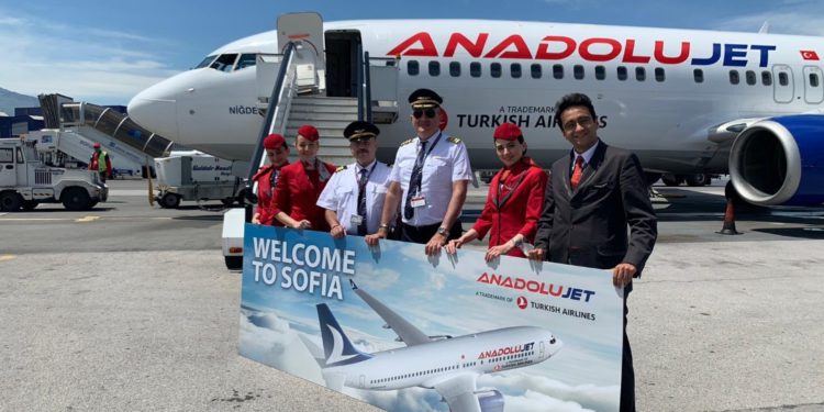 AnadoluJet, Bulgaristan’ın Başkenti Sofya’yı uçuş ağına ekledi
