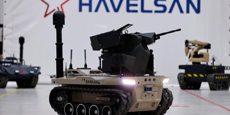 HAVELSAN’ın robot askeri Barkan göreve hazırlanıyor