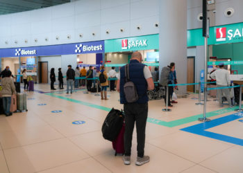 İstanbul Havalimanı’nda dakikalar içinde Kovid-19 test sonucu