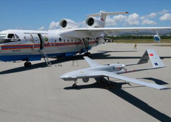 Orman yangınlarıyla mücadelede İHA atağı