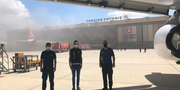 THY Teknik hangarında korkutan patlama