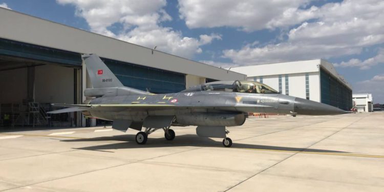 Modernize edilen sekizinci F-16 teslim edildi