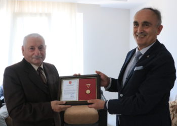 Samsunlu Uçan, TSKGV’ye 600 bin lira bağışladı