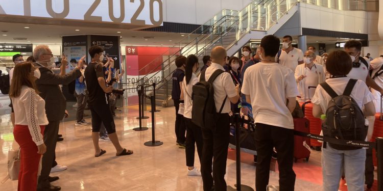 Türkiye’yi temsil edecek sporcular Japonya’ya vardı