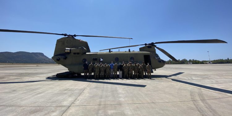 ABD’nin gönderdiği Chinook helikopterler Dalaman’a indi