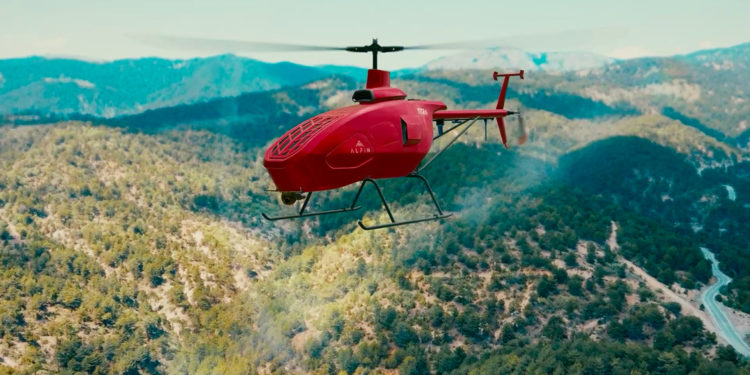 İnsansız helikopter Alpin, askeri görevler için güçlendirildi