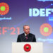 Cumhurbaşkanı Erdoğan, IDEF’in açılışına katıldı