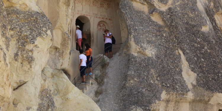 Kapadokya’yı 7 ayda 854 bin turist ziyaret etti