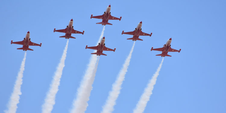 Türk Yıldızları, Büyük Taarruz için uçtu