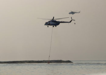 Muğla’daki 6 yangına 6 uçak ve 16 helikopterle müdahale ediliyor