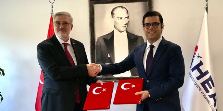 HEAŞ ile Redstar Havacılık arasında sözleşme imzalandı