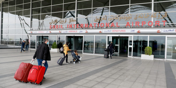 Erbil Havalimanı’nda uçuşlar yeniden başladı