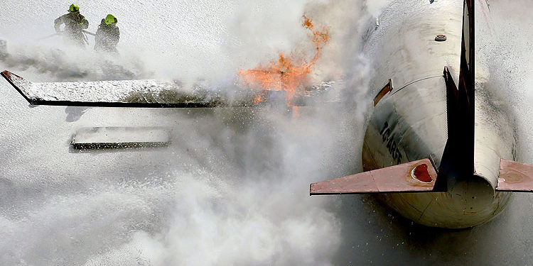 Esenboğa Havalimanı’nda uçak kazası tatbikatı