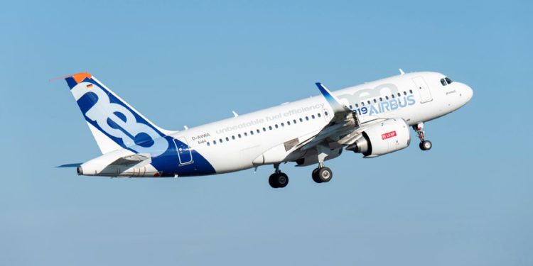 A319neo ilk kez yüzde 100 biyoyakıtla uçtu