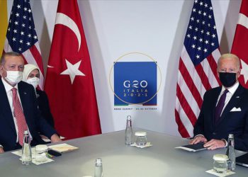 Cumhurbaşkanı Erdoğan ile ABD Başkanı Biden görüştü