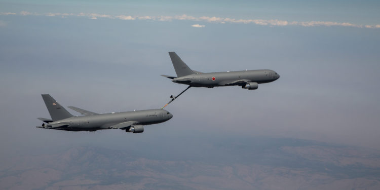 Boeing, Japonya’ya ilk KC-46A tanker uçağını teslim etti