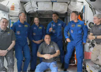 ‘Crew-3’ astronotları Uluslararası Uzay İstasyonu’na ulaştı