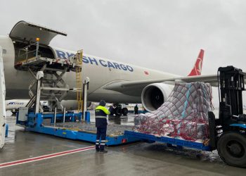 Ukrayna uydusunun uzay yolculuğu Turkish Cargo ile başladı