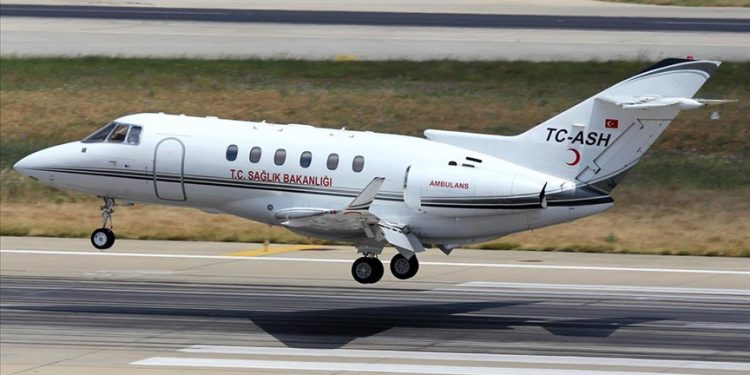 Hava ambulanslarıyla yaklaşık 16 bin kişinin nakli gerçekleştirildi