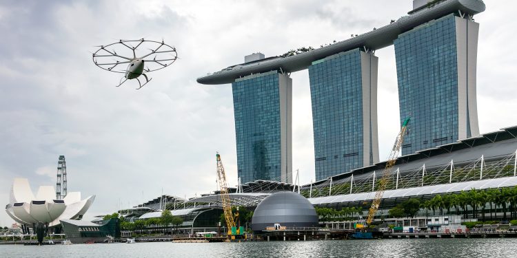 Volocopter, Singapur hizmetini 2024’te başlatacak