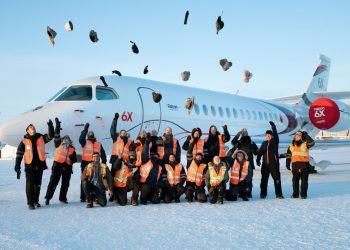 Dassault Falcon 6X soğuk hava testini tamamladı