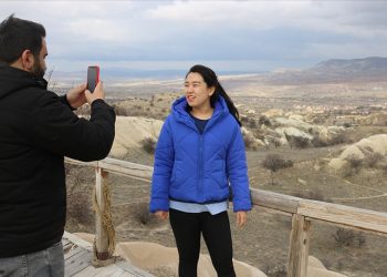 Kapadokya’da yaşayan Çinli kadın ‘turizm elçisi’ gibi çalışıyor