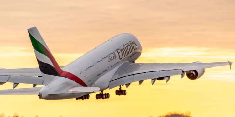 Emirates’in A380’i Mauritius’a günde iki kez uçacak