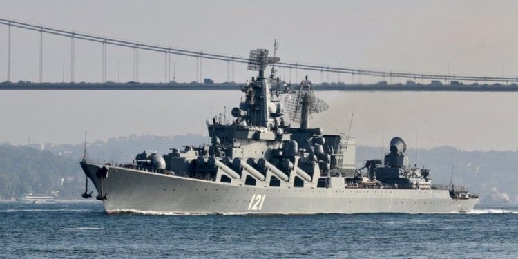 Rusya Savunma Bakanlığı: Moskva kruvazörü battı