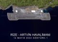 Göktürk-1 uydusu Rize-Artvin Havalimanı’nı görüntüledi