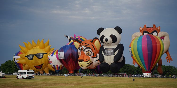 ABD’nin en büyük sıcak hava balonu festivali başladı