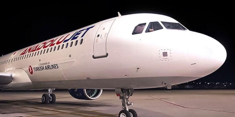 AnadoluJet’in ilk A321neo’su filodaki yerini aldı
