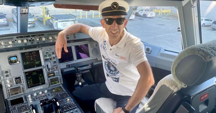 Uçakla dünya turu rekoru artık bir Türk’ün!