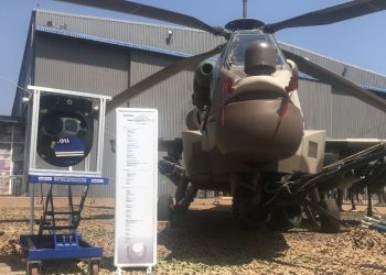 ASELSAN’ın ‘elektronik gözü’ G. Afrika helikopteriyle tanıtıldı