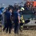 Denizli’de yangın söndürme helikopteri düştü