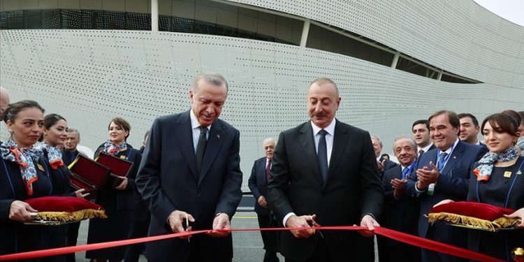 Erdoğan ve Aliyev, Zengilan Uluslararası Havalimanı’nı açtı