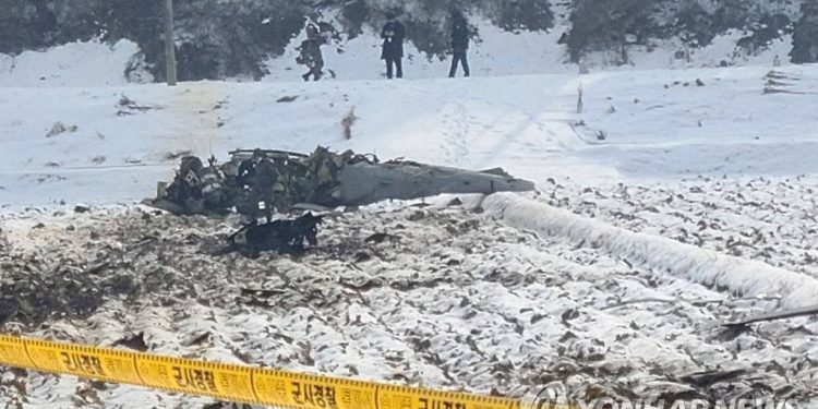 K. Kore İHA’sını engellemek için havalanan G. Kore uçağı düştü