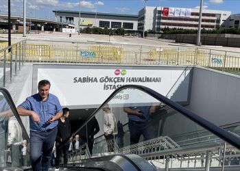 Sabiha Gökçen Metro Hattı’nı 2 ayda 1,4 milyon yolcu kullandı