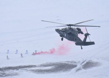 “Kış Tatbikatı-2023” kapsamında hava operasyonu icra edildi