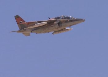 Mısır’da Hava Kuvvetlerine ait bir eğitim uçağı düştü