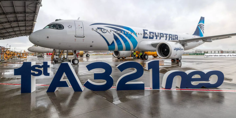 Afrika’nın ilk Airbus A321neo’sunu EGYPTAIR teslim aldı