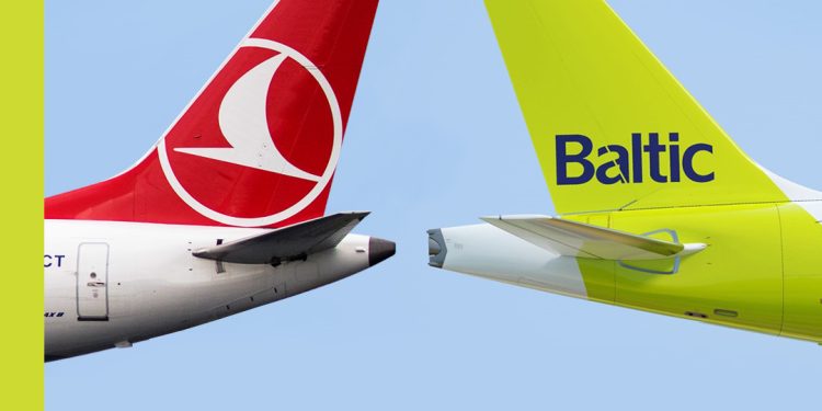 THY ile airBaltic kod paylaşımı anlaşması yaptı