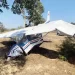 İzmir’de 2 kişilik uçak yere çakıldı