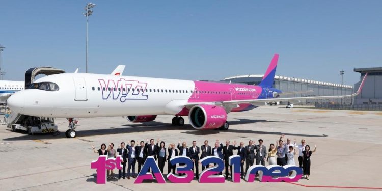 Çin’den Avrupa’ya ilk Airbus A321neo teslimatı