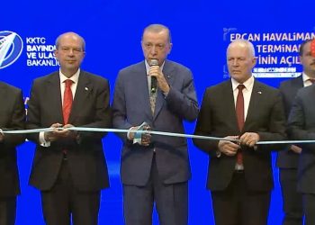 Cumhurbaşkanı Erdoğan, Ercan Havalimanı açılışını gerçekleştirdi