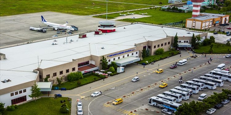 Samsun Çarşamba Havalimanı 6 ayda 663 bin yolcu ağırladı