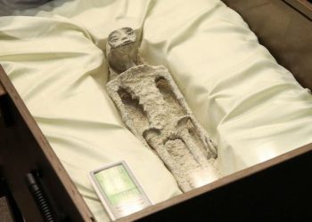 Meksika’dan UFO’ların varlığına ilişkin oturum: ‘Uzaylı’ fosilleri gösterildi