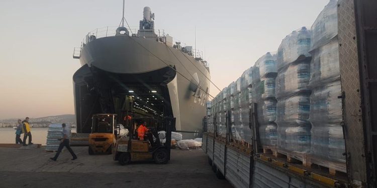 Türk Kızılay, 150 tonu aşkın yardım malzemesini Libya’ya ulaştırdı