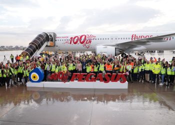 Pegasus 18 yılda 100 uçaklık filoya ulaştı!