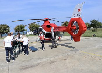 Karadeniz’de hava ambulans 198 hastayı taşıdı