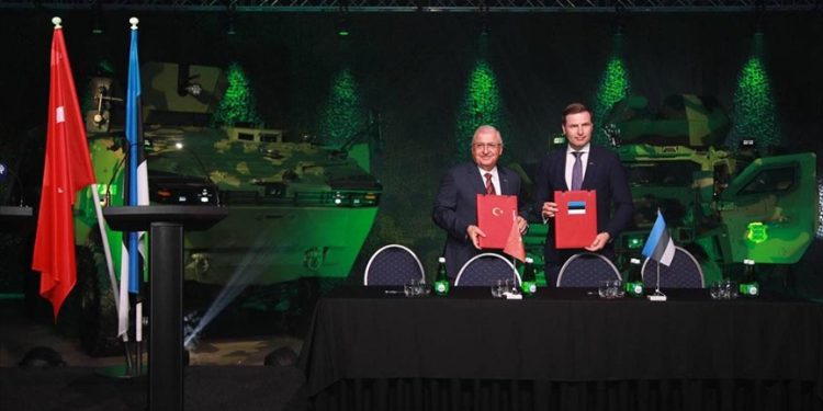 Estonya Türkiye’den 200 milyon euroluk zırhlı araç alacak